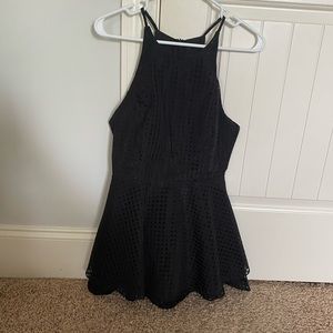 DO+BE High Neck Skater Mini Dress